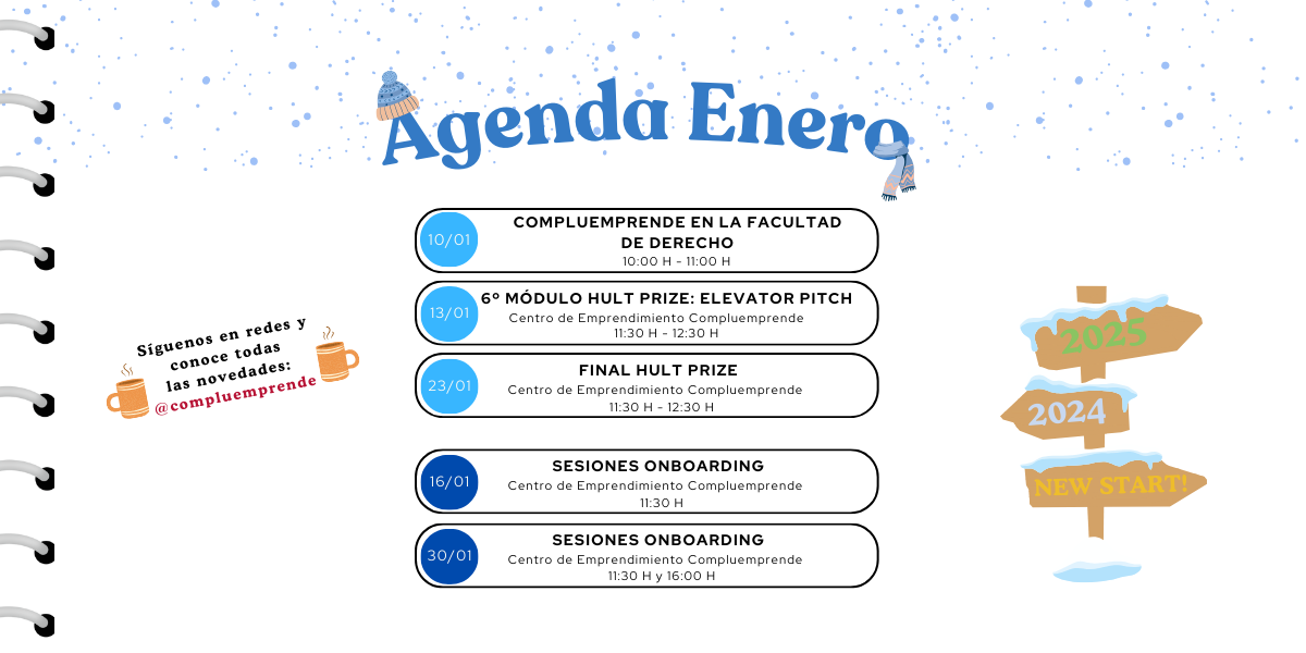 Agenda enero